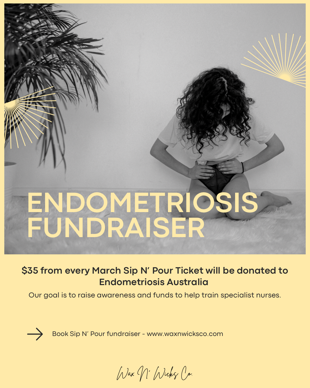 Book a Sip N’ Pour Session