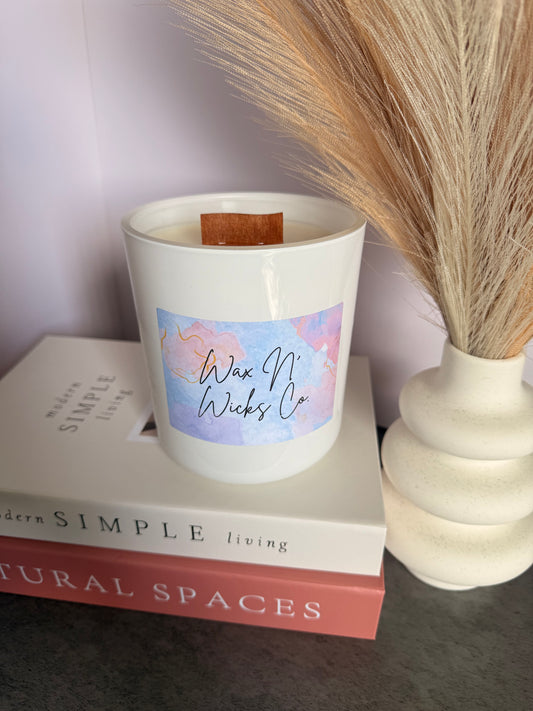 OG White Glass XXL Jar Candle