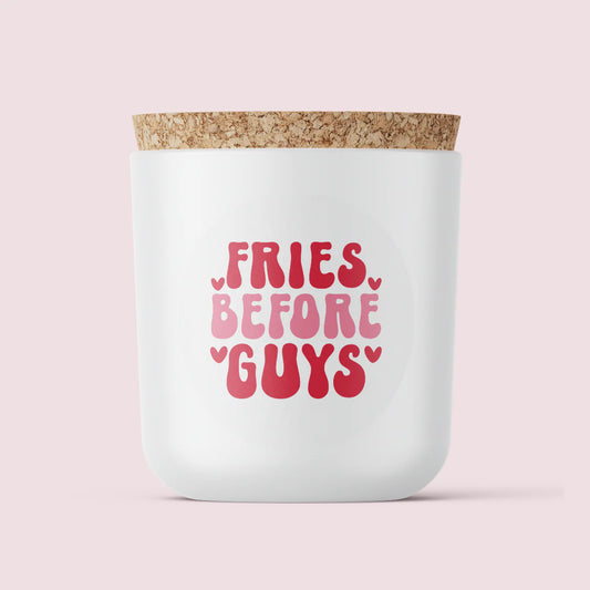 Fries Before Guys Sticker