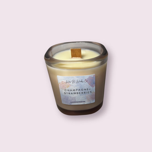 Pretty in Pink Candle